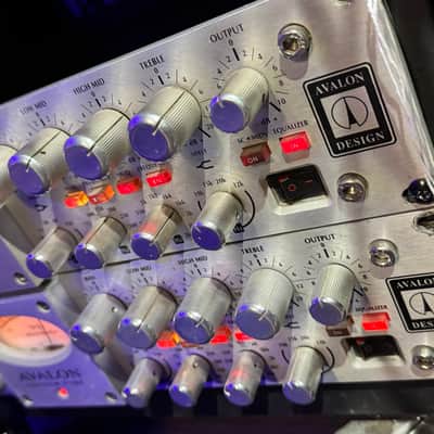 Avalon VT-737sp Tube Channel Strip 2010s - Silver image 3