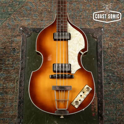 2010 Hofner 500/1 Vintage '62 Thomas Stühlein Made in Germany w/case image 5