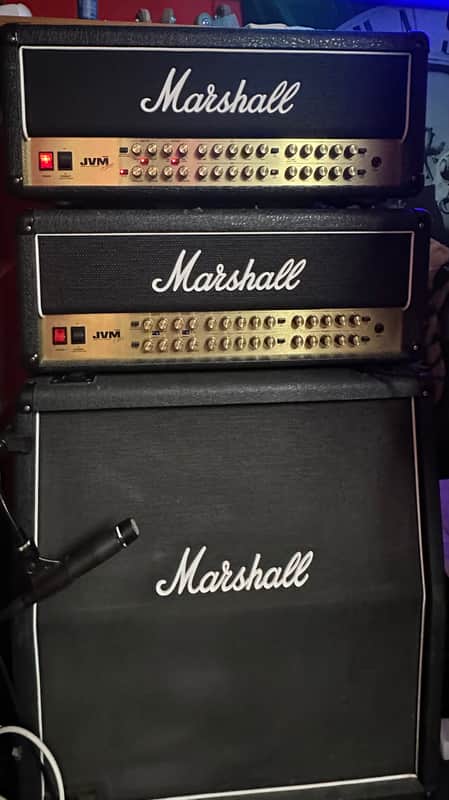 Marshall JVM410H 4-Channel 100-Watt Guitar Amp Head 2007 - Present - Black image 1