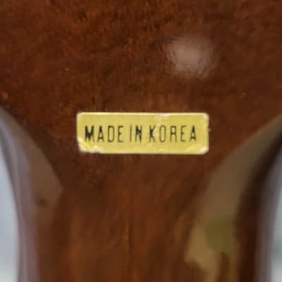 Vintage RARE 1978 Kent Model KF310 Korea Acoustic Guitar Pro Setup New Strings Semi Hard Shell Light Weight Case image 11