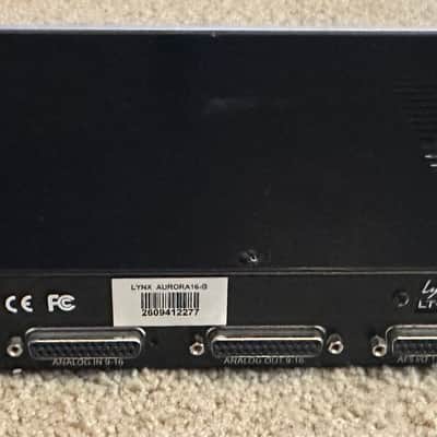 Lynx Aurora 16 16-Channel Mastering AD/DA Converter with LT-TB Thunderbolt Card image 5