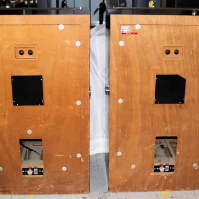 Tannoy 15" Golds in Lockwood Major Cabinets Vintage 1970's Main Studio Monitoring image 3