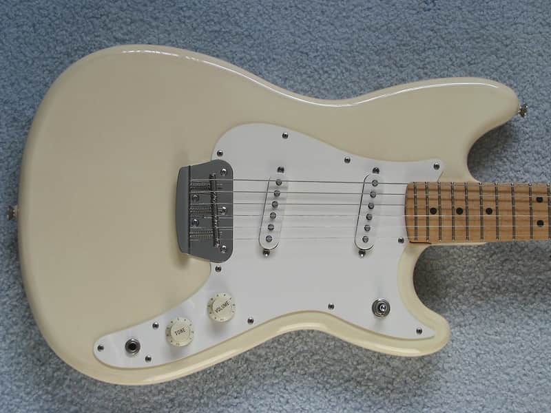 Fender Duo-Sonic Reissue 1995 Arctic White | Reverb