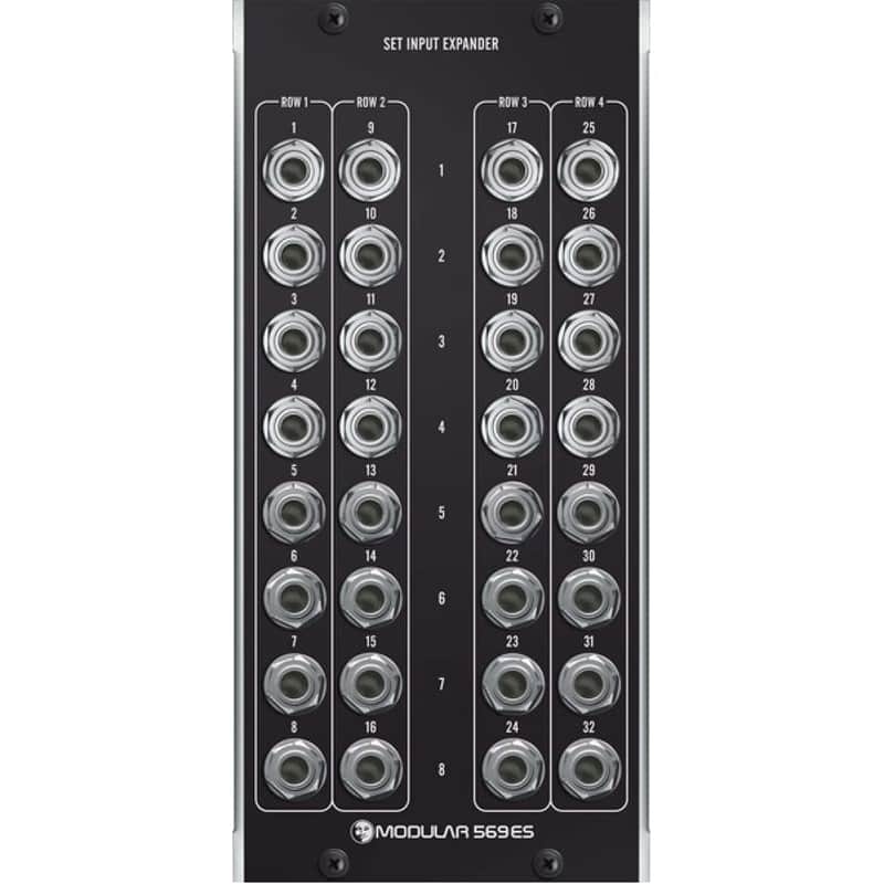 Moon Modular - 569ES: Set Input Expander Moog Unit MU 5U Synthesizers.Com Format image 1