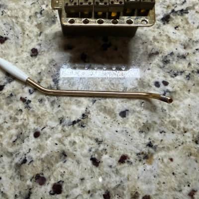 Fender Stratocaster Tremolo Bridge 80s - Brass image 6