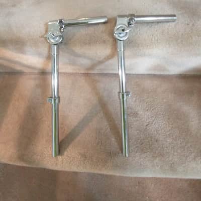 Pacific PDP (2) long unilock tom mounting arms/posts, 3/4 inch diameter excellent image 1