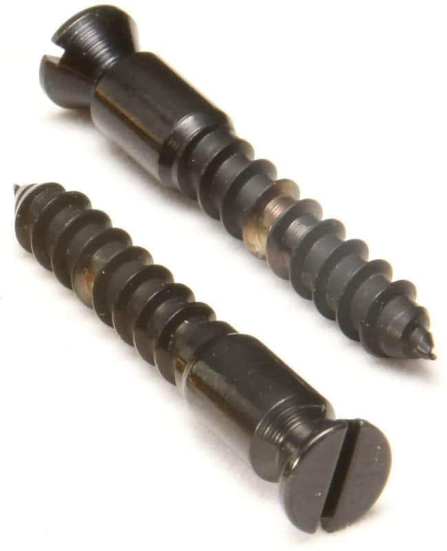 Floyd Rose Original Mounting Stud Wood Screw - Black image 1