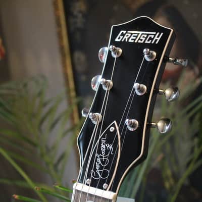 GRETSCH "G6128T-GH George Harrison Signature Duo Jet™ with Bigsby, Rosewood Fingerboard, Black" HARDCASE, PAPERS image 5