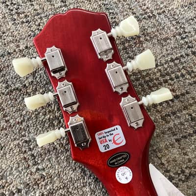 Epiphone Joe Bonamassa '62 ES-335 in Sixties Cherry w/hard case image 7