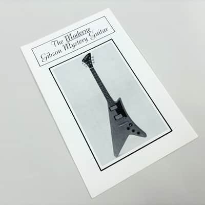 Gibson Moderne – Rock’s Holy Grail Brocher. 1982 image 1