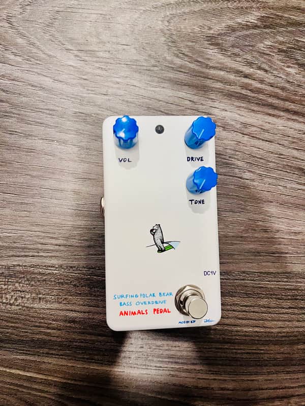 Animals Pedal Surfing Polar Bear Bass Overdrive with BJF Mod 2022 - Present - White image 1