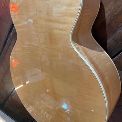 2010 Gibson J-185 Jumbo Acoustic, Natural image 11