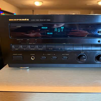 Marantz SR880 Audio / Video Receiver Tested Full Fresh Service Rare 110 WPC TANK image 5