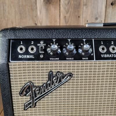 Fender Vibrolux Reverb 1966 - Near Mint!  Serviced image 9