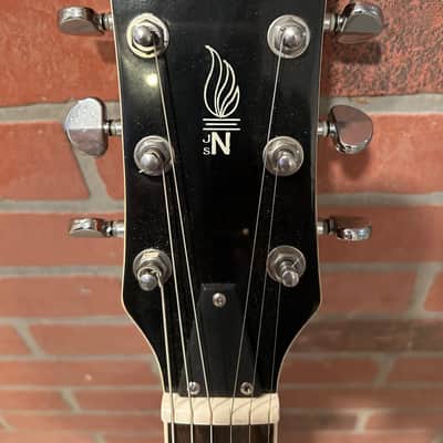 c. 2020 Firefly JSN FF338 Semi-Hollow Body Guitar - Sunburst image 3