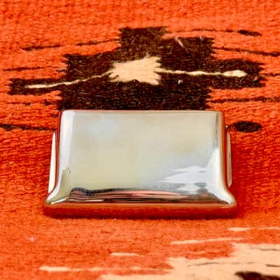 Vintage Fender Stratocaster Guitar Chrome Bridge Cover Circa 1960's 1970's image 2