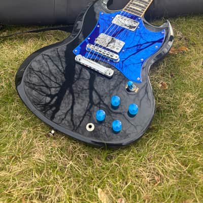 Gibson SG Standard 2016 - Gloss Ebony BareKnuckle Peacmaker Pickups image 2