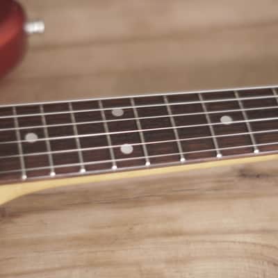 ✹ Vintage Fender Jaguar CIJ ~1997 - Candy Apple Red Matching Headstock Dyna O Serial Crafted in Japan image 15