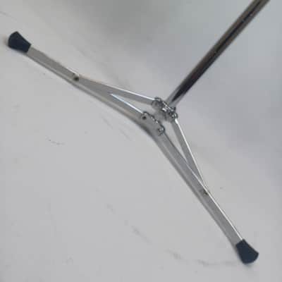 Ludwig WFL Atlas Flat Base Snare Drum Stand#1363 Mickey Mouse Chrome Flush OG50s image 6