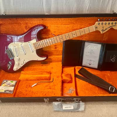 Fender Custom Shop Robin Trower Stratocaster 2014 Midnight Wine Burst image 2