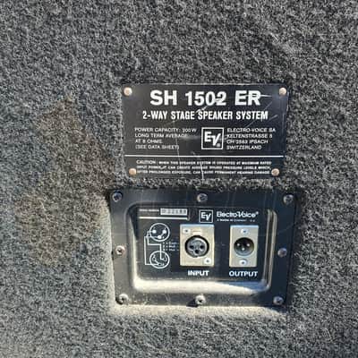 Electro-Voice EV SH-1502ER passive speakers (pair) | Reverb