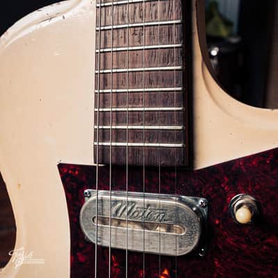 Maton EG75 Super Solid White 1960 image 12