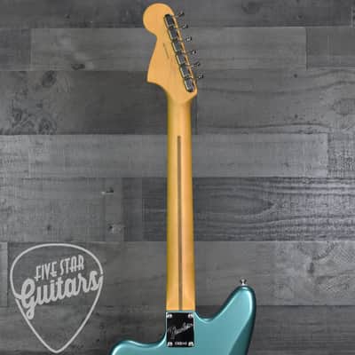 Mint Fender American Professional Classic Jaguar Rosewood Fingerboard Faded Sherwood Green Metallic Included: Deluxe Gig Bag image 7