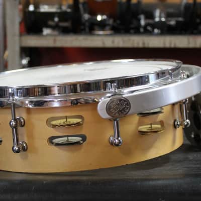 Montineri Custom Drums 4x12 Tamborine Snare Drum in Natural Finish image 2