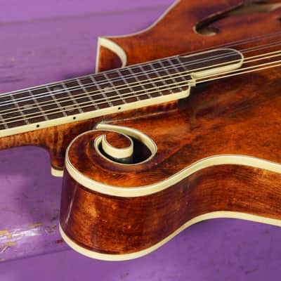 1981 Paul Wooldridge F-Style Carved Mandolin (VIDEO! Fresh Work, Ready) image 11