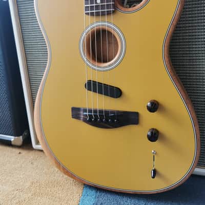 Fender Acoustasonic Player Telecaster 2023 - Butterscotch Blonde image 4