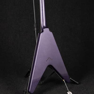 Gibson Custom Shop Flying V Custom - Purple Sparkle image 8