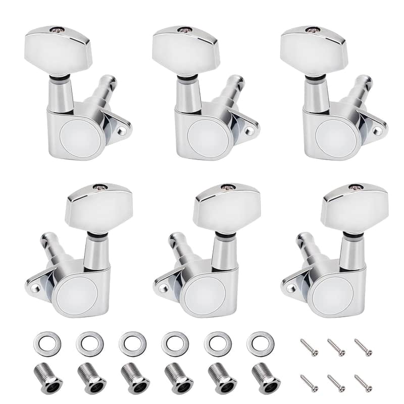 2025 Unbranded 3L3R Guitar Tuning Pegs Keys 15:1 Ratio Guitar ...