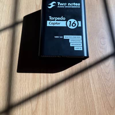 Two Notes Torpedo Captor Loadbox / Attenuator / DI - 16 Ohm 2010s - Black image 3