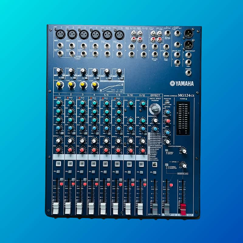 Yamaha MG124CX 12 Channel Mixer