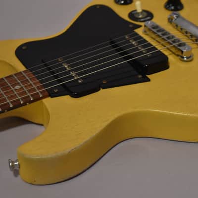 2007 Gibson USA Les Paul Special DC Faded TV Yellow w/HSC image 10