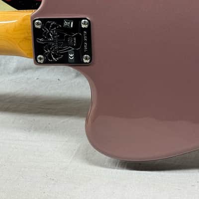 Fender 50th Anniversary Jaguar Guitar with Case 2012 - Burgundy Mist Metallic / Rosewood fingerboard image 13