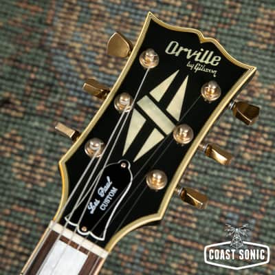 1990 Orville by Gibson LPC Black Beauty Made in Japan, USA PAF Humbuckers image 9