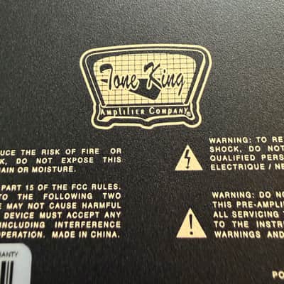 Tone King Imperial Preamp 2025 - Present - Cream / Black image 9