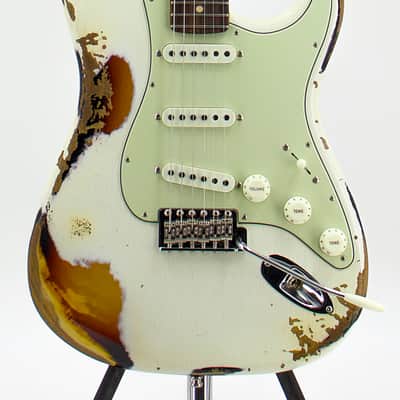Used Fender Custom Shop Dealer Select 1960 Strat Heavy Relic Electric Guitar w/ OHSC image 2