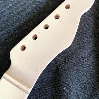 Guitar Mill T-Style Replacement Neck / 2 pc. 1/4 Sawn Maple (No Skunk Stripe) / Chunky C (#GIN-3926) image 3