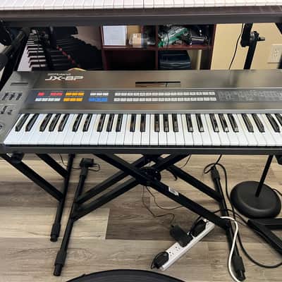 Roland JX-8P 61-Key Polyphonic Synthesizer 1984 - 1986 - Black