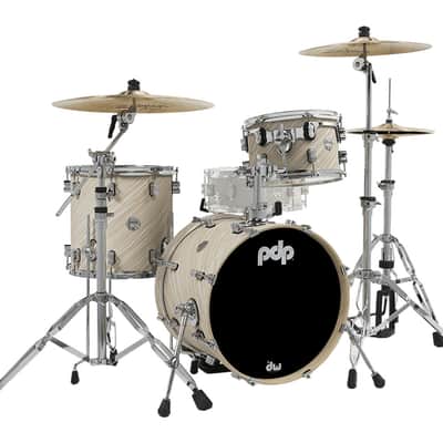 PDP Concept Maple 3-Piece Bop Shell Pack - Twisted Ivory image 1