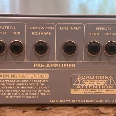 Klystron RPM-1 bass pre-magnifier preamplifier (Ashdown Engineering) image 15