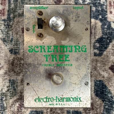 1972 Electro-Harmonix Screaming Tree Vintage Treble Booster Guitar Effect Pedal! image 1