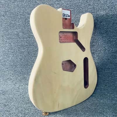 Unfinished Telecaster Style Basswood Guitar Body for DIY Build image 2