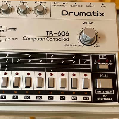 Roland TR-606 Drumatix early 1980s - Silver image 4