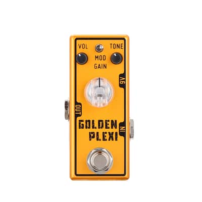 Tone City Golden Plexi Distortion New for 2025! With toggle Mod switch All Mini's are NOT the same! Fast U.S. Shipping NO Overseas wait image 1