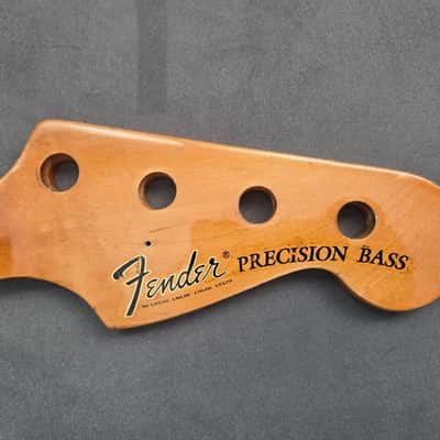 1973 Fender Precision Bass neck - rosewood board on maple image 2