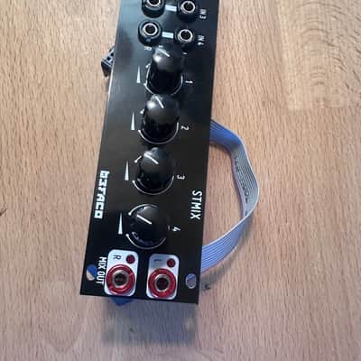 Befaco STMIX 1U Eurorack Factory built original owner stereo mixer black panel image 6
