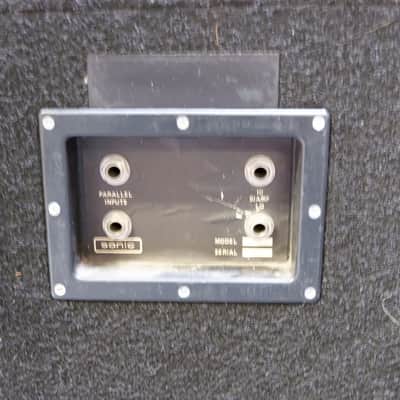 Sonic Research Bass Cabinet 2x10" 1x18" Front Ported late 1980's-early 1990's - Black with Silver Streak Grille image 11